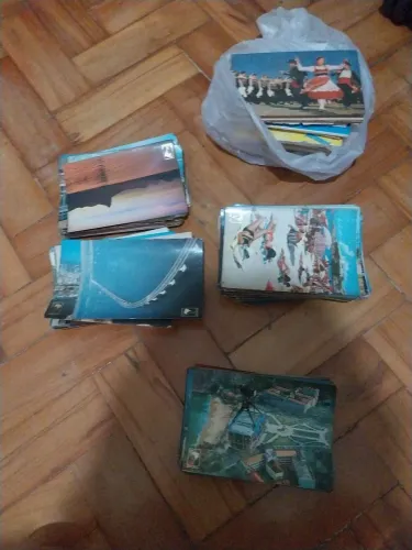 Cartões postais antigos lote 