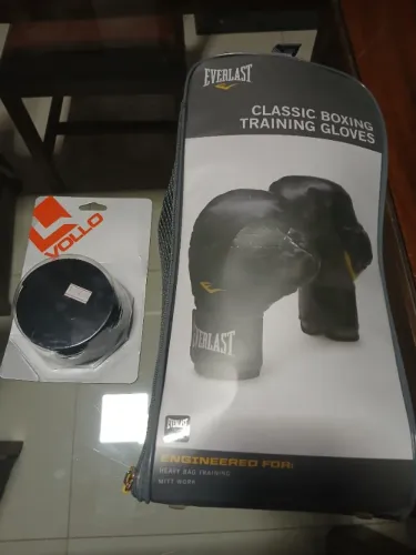 Luxa Boxe Everlast Clássica e Bandagem Elástica Vollo