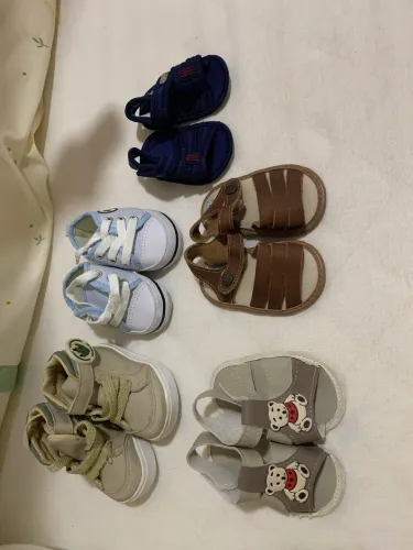 Lote com roupas de bebê menino