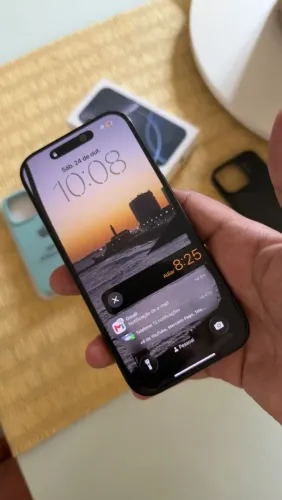 iPhone 16 Pro 256gb caixa original, cabo original e blindagem de tela / brinde 2 capas