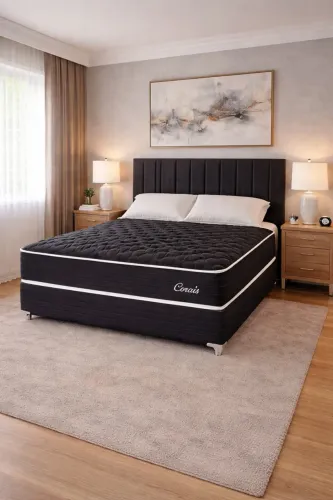 Cama Box Casal Corais Bonno Colchões (Molas Ensacadas)