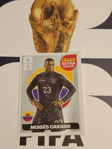 Figurinha legend prata copa 2026 caicedo 