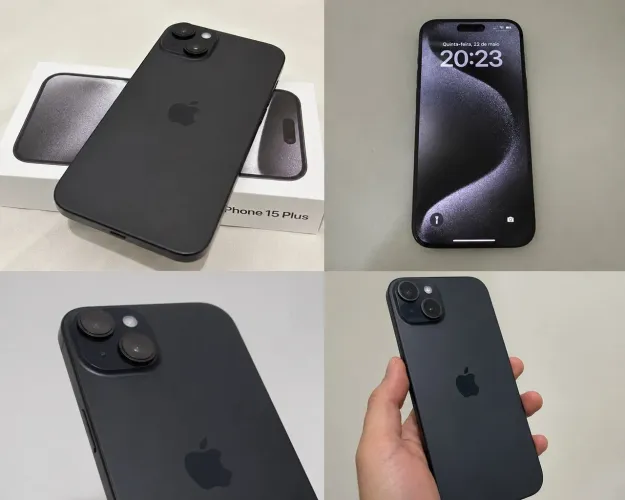 iPhone 15 Plus 128g Preto