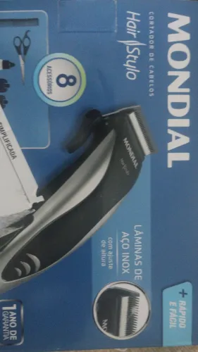 Máquina Cortar Cabelo Mondial /NOVA NA CAIXA