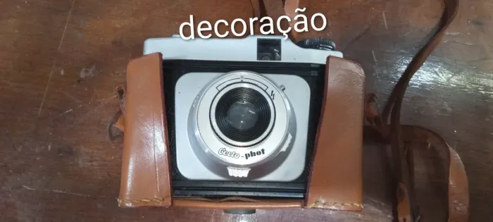 Máquina fotográfica vintage