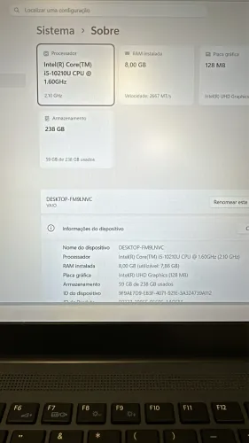 Notebook Sony Vaio