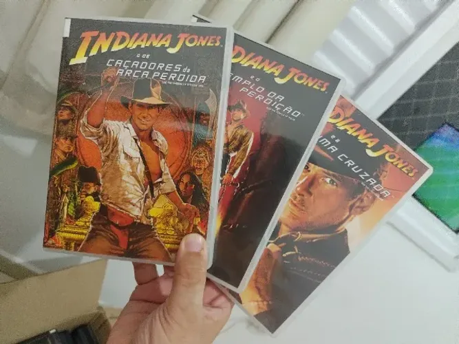Trilogia em DVD Indiana Jones