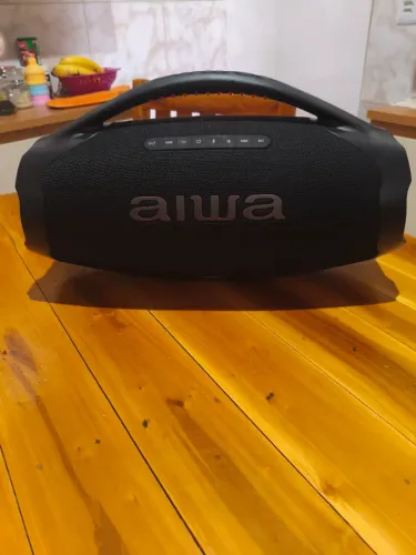 Caixa de som boombox Aiwa nova