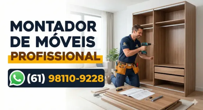 Montador de MOVEIS / Marceneiro /Moveis PLANEJADOS