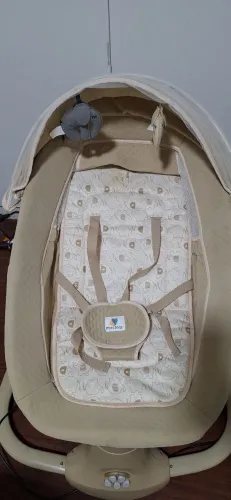 Cadeira balanço mastela / musical com Bluetooth