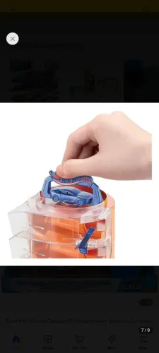 Pista garagem giratória hot Wheels