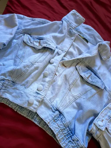Jaqueta Jeans Feminina