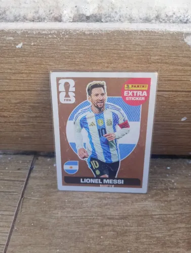 Extra sticker do Messi bronze