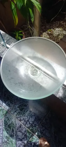 Cuba de vidro para banheiro 