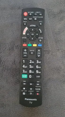 Controle Remoto Smart TV Panasonic Tnqe295-cs (Original)