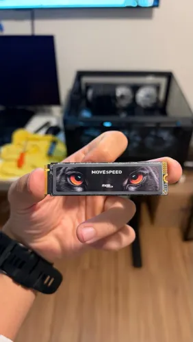 SSD MOVESPEED Black Panther 4TB NVMe - 7.450 MB/s