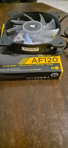 Cooler Fan Corsair AF120 Led Branco Quiet Edition