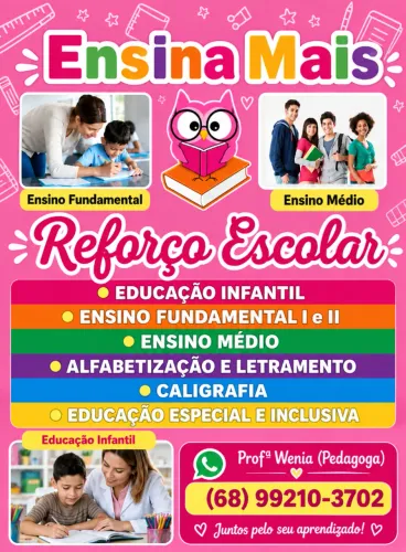 REFORÇO ESCOLAR