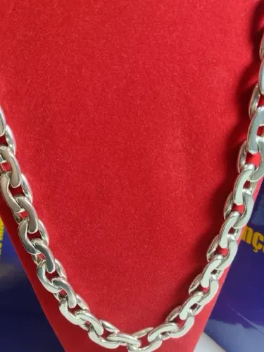 Cordão Direito Esquerdo Grosso Peso 272 Gramas Maciço 60 cm 13 mm