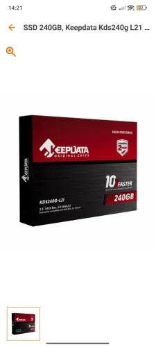 SSD Keepdata 240GB
