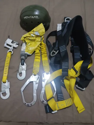 Kit cinto de segurança athenas at700 completo com capacete