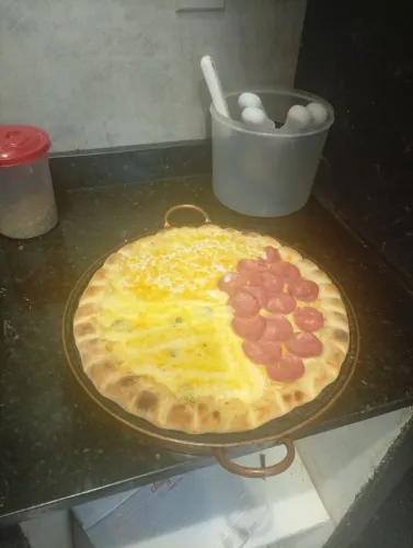 Disco de pizza pré assado