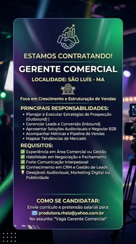 GERENTE COMERCIAL