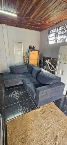 sofa de canto com chaise acento retrátil usados ( ENTREGA GRÁTIS )