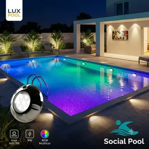 ILUMINAÇÃO DE LED DRG PARA PISCINA