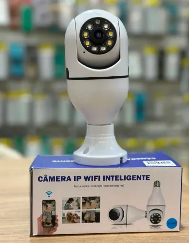 Câmera lâmpada bocal Jortan, nova