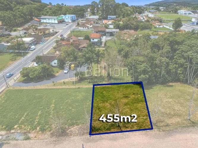Terreno à Venda no Bairro Divinéia em Rio dos Cedros | 455 m²