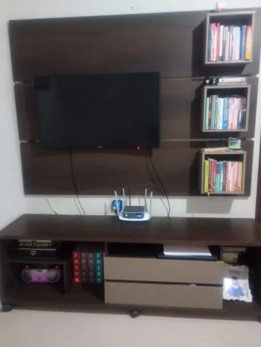 Rack com painel