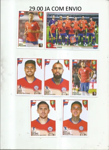 FIGURINHAS COPA AMERICA 2019 - CHILE
