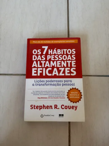 Livro Os 7 Hábitos Das Pessoas Altamente Eficazes