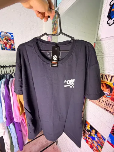Camiseta fio 30.1 off white
