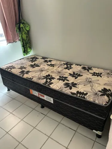 Cama box solteiro topazio