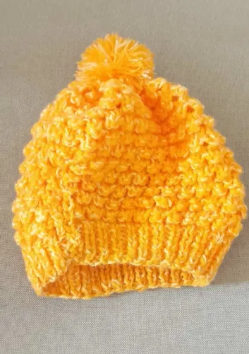Gorro Touca de Frio para Adultos - Laranja