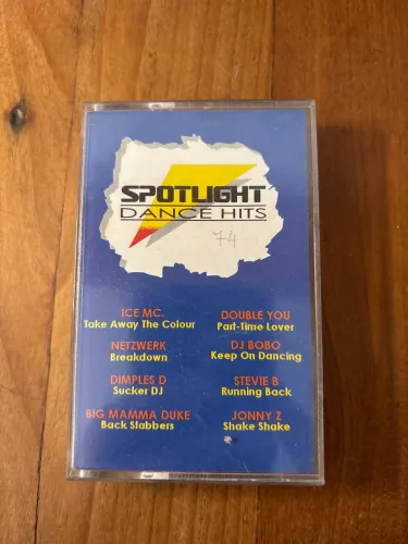 Spotlight Dance Hits - Fita Cassete Original