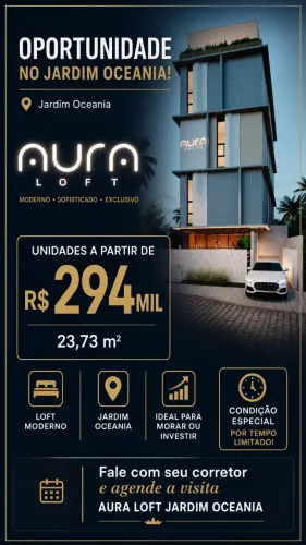 AURA LOFT JARDIM OCEANIA 
