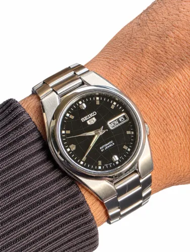 Relógio Seiko 5 Automático 7S26A 21 Rubis Vintage 1996-2006