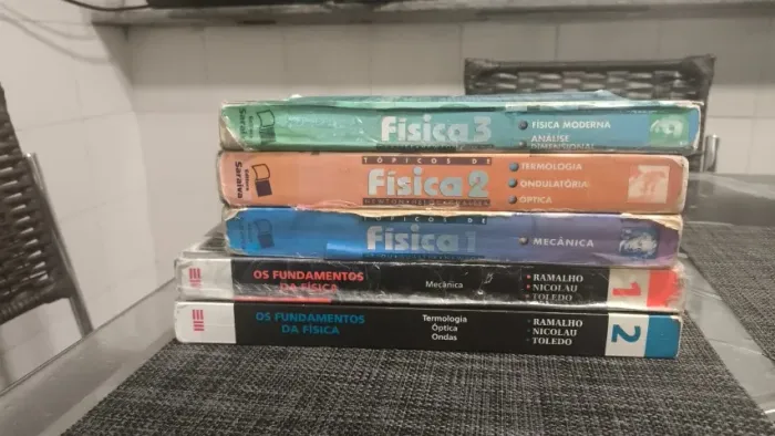 Livros de física para ensino médio