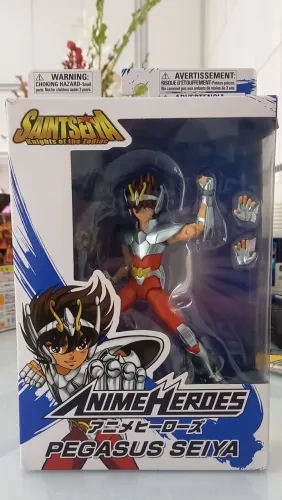 ACTION FIGURE CAVALEIROS DO ZODIACO PEGASUS SEIYA BANDAI NOVO