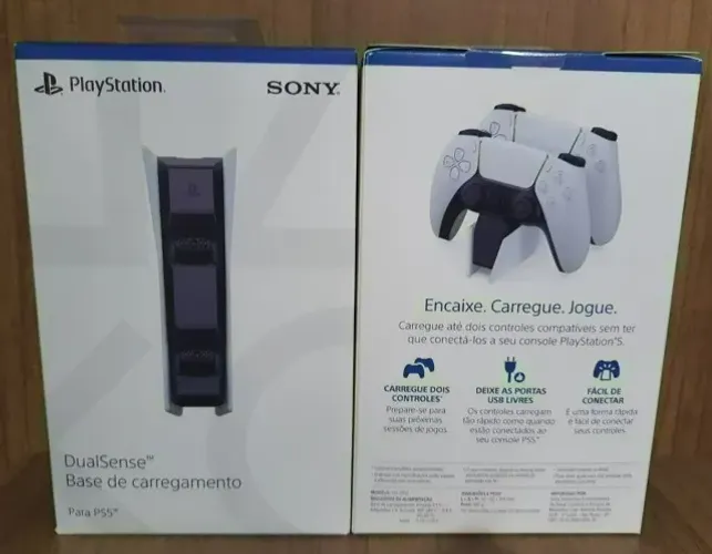 base de carregamento controle ps5 nova lacrada