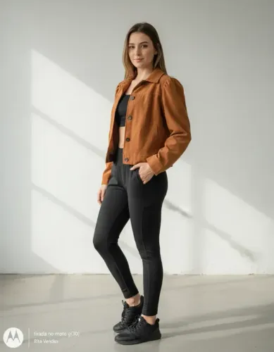 Jaqueta Feminina, G, vete bem 42,44,46, busto 100cm