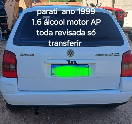 Volkswagen Parati C 1.6/ CL 1.6 MI 2P E 4P (álcool) 1999