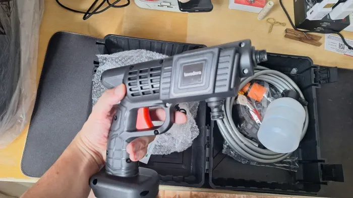Pistola a Jato Pronta para uso solução ideal para limpeza, economia e praticidade Último!