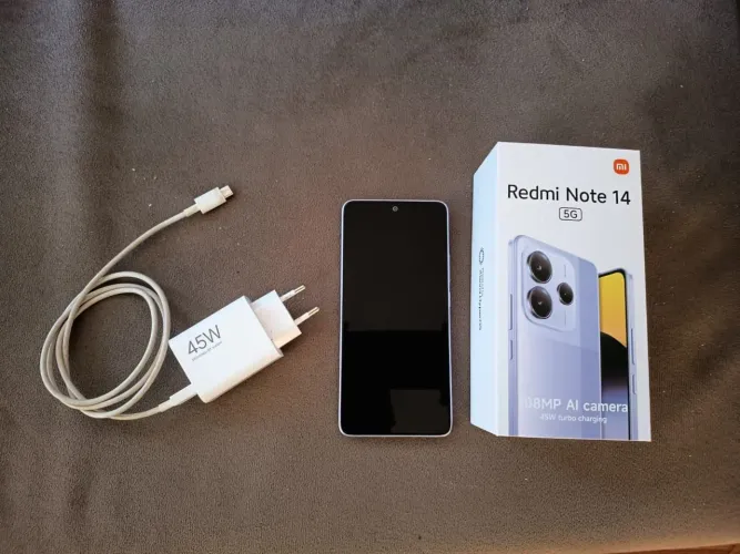 Xiaomi redmi note 14 5g 12 GB ram 256 gb
