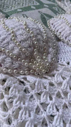 Vestido de crochê