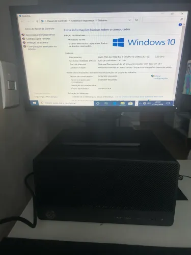 Desktop HP + Monitor 