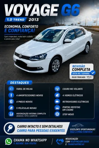Volkswagen Voyage 1.0/1.0 City MI Total Flex 8V 4P 2013